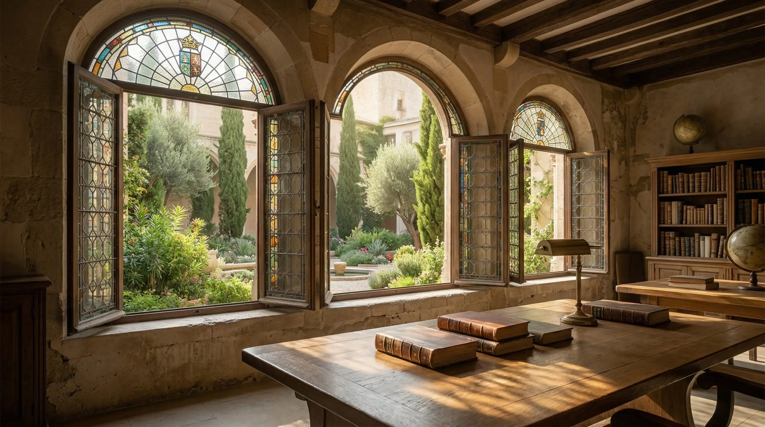 The Godhunting leadership team oversees specialized departments at the administrative headquarters