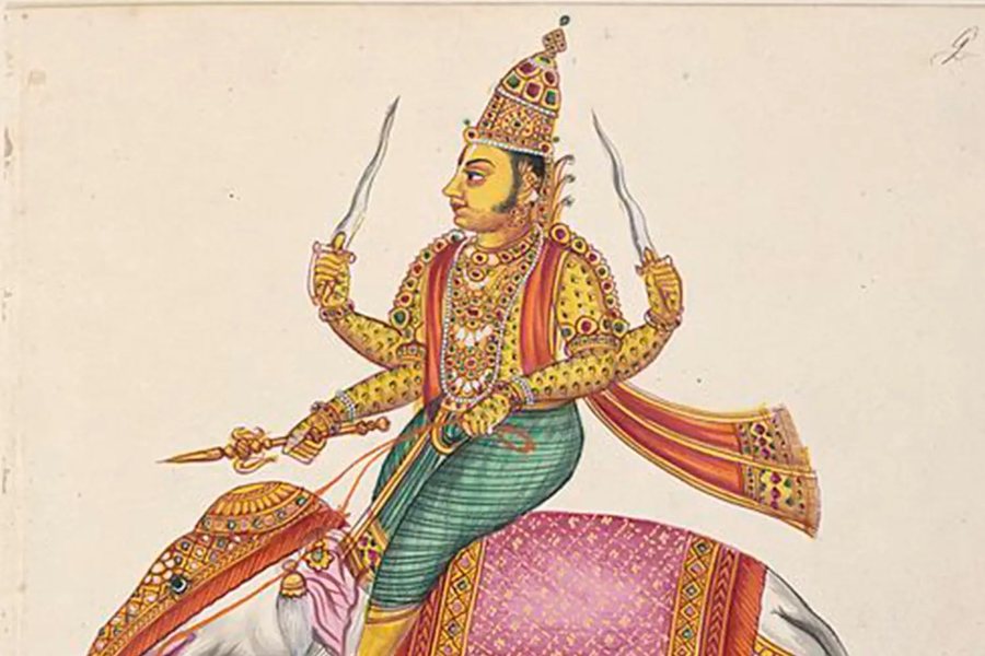 Many gods exist; one is worth worshiping. Indra, king of the rest.