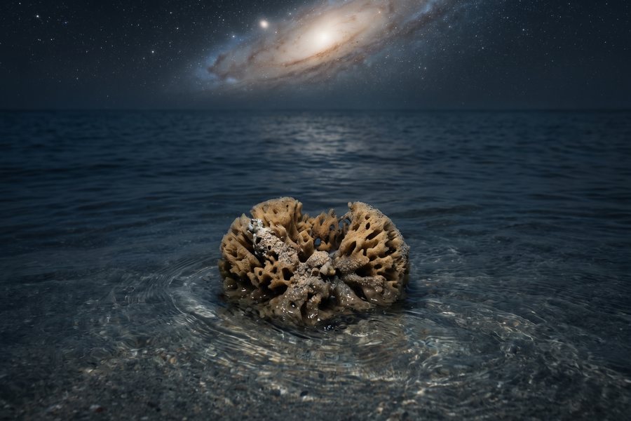 The sea is in the sponge, and the sponge is in the sea, and the sea is greater.