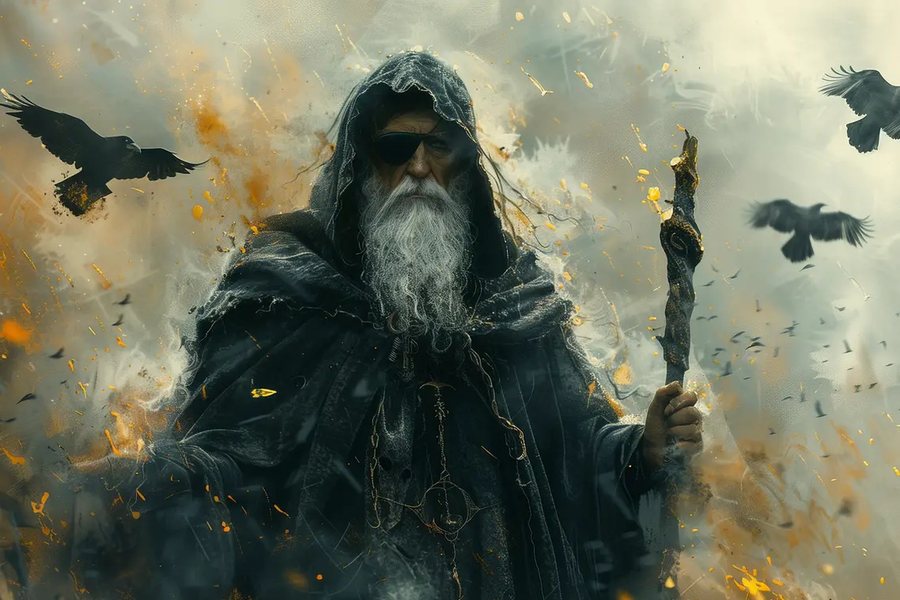 Many gods, each with a department, and none in charge of everything.