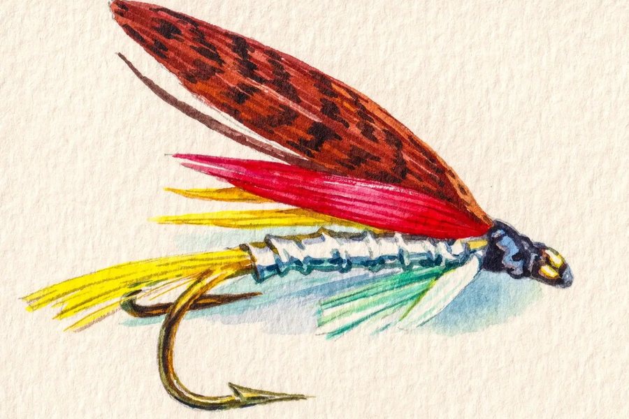 God does not command the world. He lures it, the way a fly lures the trout.