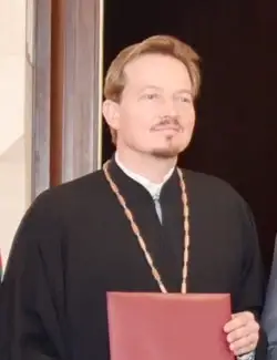 Portrait of Pr. Laurent Cleenewerck de Kiev in his priest’s cassock